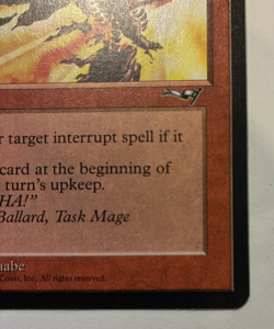 Burnout Alliances Magic the Gathering 1996 NM - Image 3