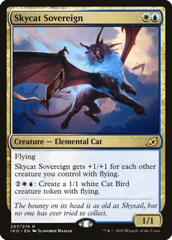 MTG Skycat Sovereign [Ikoria: Lair of Behemoths] Near Mint Magic - Image 1