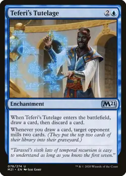 MTG Teferi's Tutelage [Core Set 2021] Near Mint Magic - Image 1