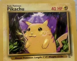 Gold Foil Promo E3 - Pikachu - Vintage Promo The Pokemon Trading Card 1999 MINT - Image 1
