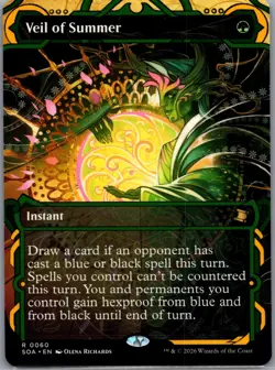 Veil of Summer R Secrets of Strixhaven: Mystical Archive 60 NM - Image 1