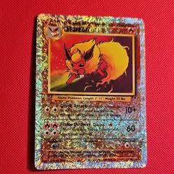 Pokemon Flareon Legendary Collection 10/110 Reverse Holigraphic VERY RARE - Image 1