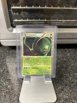 Pokemon TCG Meganium 109/123 ULTRA RARE Heart Gold & Soul Silver 2010 Holo - Image 1