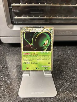Pokemon TCG Meganium 109/123 ULTRA RARE Heart Gold & Soul Silver 2010 Holo - Image 3