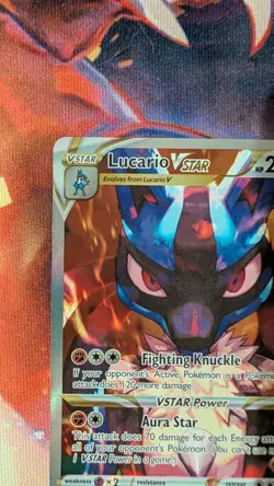 Lucario VSTAR SWSH291 Crown Zenith ETB Black Star Promo Pokemon TCG Card Sealed - Image 2