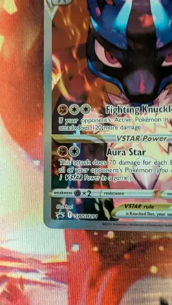 Lucario VSTAR SWSH291 Crown Zenith ETB Black Star Promo Pokemon TCG Card Sealed - Image 5