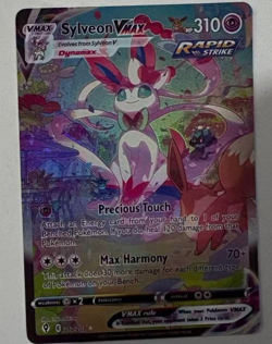 Pokemon Card - Sylveon VMAX 212/203 - Evolving Skies - Alt Art Secret Rare NM/M. - Image 1