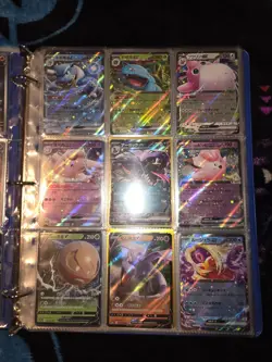 Pokemon Cards Binder Lot Of 212 Cards.. illustration Arts, Vmax, Ex's, V's - Image 3