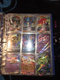 Pokemon Cards Binder Lot Of 212 Cards.. illustration Arts, Vmax, Ex's, V's - Image 5