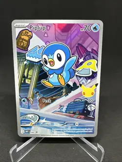 Pokemon TCG First Partner Illustration Collection Series 1 Gen 4 Sinnoh Starters - Image 4