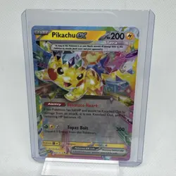 Pikachu ex 057/217 Double Rare Holo Ascended Heroes Pokemon Card - Image 1