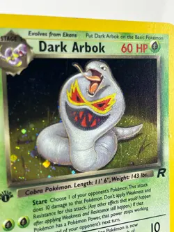 1st Edition Dark Arbok 2/82 - Team Rocket - Holo - Pokemon - NM - Image 2