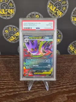 PSA 10 - Mega Gengar EX 056/094 Phantasmal Flames Pokemon TCG - Image 1