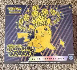 Pokemon Surging Sparks Elite Trainer Box ETB Scarlet & Violet NEW Factory Sealed - Image 1