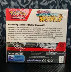 Pokemon TCG: Surging Sparks Scarlet & Violet Factory Sealed Booster Box SV08 - Image 5