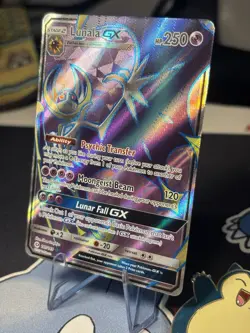 Pokemon SM Base Set #141/149 Ultra Rare,Holo Lunala GX (Full Art) - Image 2