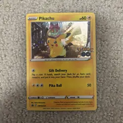 Pokemon TCG Pikachu Promo Holo Basic SWSH234 - Image 1