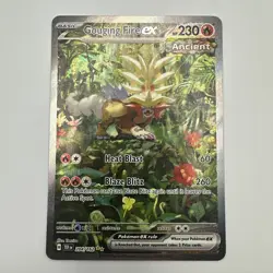 Pokemon Gouging Fire EX S&V Temporal Forces SIR 204/162 - Image 2