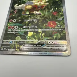 Pokemon Gouging Fire EX S&V Temporal Forces SIR 204/162 - Image 4