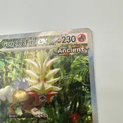 Pokemon Gouging Fire EX S&V Temporal Forces SIR 204/162 - Image 5