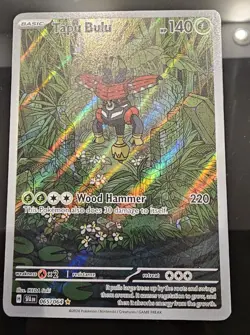 Pokemon TCG Tapu Bulu 065/064 Sv: Shrouded Fable Illustration Rare Holo -NM - Image 1