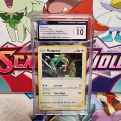 CGC 10 Rayquaza SWSH029 Black Star Promo Cosmos Holo - Pokemon TCG - SHIPS FAST - Image 1