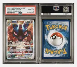 Pokemon Lucario VSTAR SWSH291 Sword & Shield Promo Holo PSA 10 2023 - Image 3