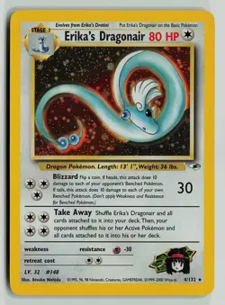 Erika's Dragonair - Gym Heroes (G1) 4/132 Pokemon - Image 1