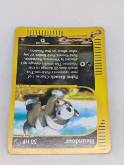 Houndour 087/147 Aquapolis Reverse Holo Rare Pokemon TCG Nintendo e-reader LP - Image 4