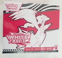 Pokemon Scarlet Violet White Flare Elite Trainer Box (ETB) New Factory Sealed - Image 1