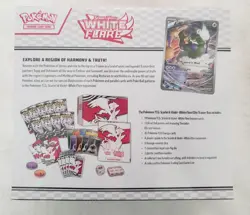 Pokemon Scarlet Violet White Flare Elite Trainer Box (ETB) New Factory Sealed - Image 3