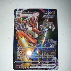 Pokemon 2021 Blaziken VMAX 021/198 Chilling Reign Ultra Rare Holo Rapid Strike - Image 1