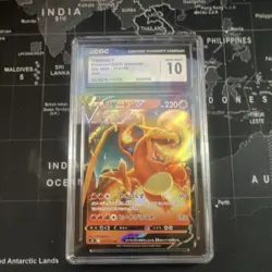 Pokemon Charizard V star birth 014/100 GCG GEM MINT 10 Japanese - Image 1