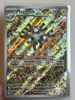 Magneton SVP 159 Black Star Promo Holo Card Surging Sparks, Pokemon TCG - Image 1
