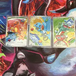 Pokemon 25th Anniversary First Partner Promo Squirtle Charmander Bulbasaur NM - Image 1