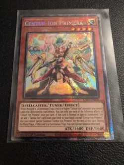 RA05-EN030 Centur-Ion Primera Starlight Rare 1st Ed YuGiOh - Image 1