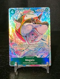 Megalo EB04-018 R Alt Art One Piece TCG The Azure Sea's Seven - Image 1