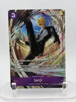 Sanji R Alt Art OP12-070 Legacy of the Master One Piece Foil NM ENGLISH - Image 1