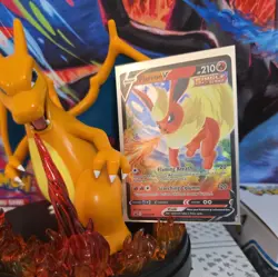 Pokemon TCG - Flareon V SWSH149 SWSH: Sword & Shield Promo Cards Holo - Image 1