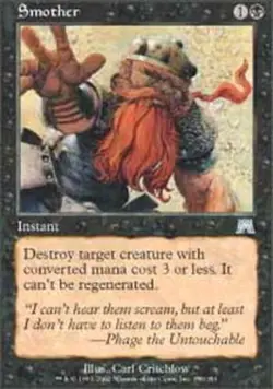MTG magic cards 1x Smother Onslaught NM-Mint, English - Image 1
