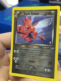 Dark Scizor 9/105 Neo Destiny 2000 Holo Rare WOTC Pokemon Card TCG - Image 5