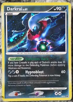 Darkrai DP52 Holo Rare Black Star Promo Pokemon Card 2009 - Image 1