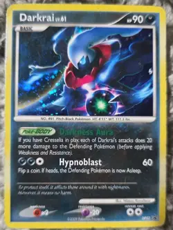 Darkrai DP52 Holo Rare Black Star Promo Pokemon Card 2009 - Image 3