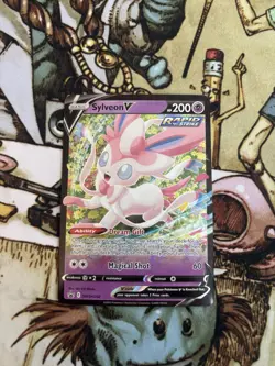 Sylveon V SWSH202 SWSH: Sword & Shield Promo Cards Holo - Image 1