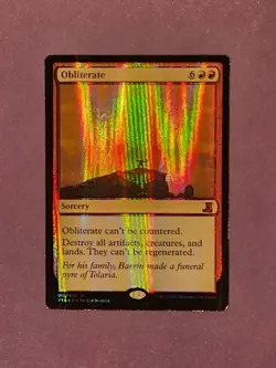 Obliterate - V16 011/016 - FOIL Finish - From the Vault - Near Mint - Mythic MTG - Image 1