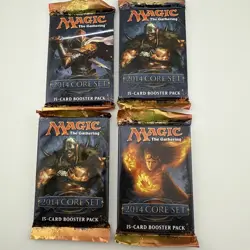 4x MTG Core Set 2014 Booster Packs Factory Sealed - Free Shipping - Image 1