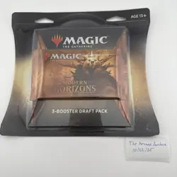 MTG Modern Horizons 3-Booster Draft Pack Factory Sealed - Image 1