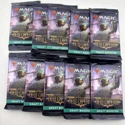 10x MTG Magic the Gathering Streets of New Capenna Draft Booster Packs - Image 1