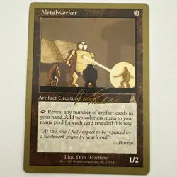 Metalworker - 2000 Jon Finkel World Championship Decks Regular HP - Tracked Ship - Image 1