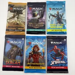 MTG Six Booster Pack Variety Lot - Dominaria RM, March of the Machine and more! - Image 1